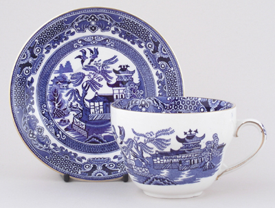 Breakfast Cup and Saucer c1950s